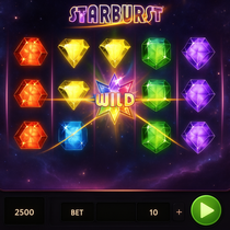 BetHall - Starburst Slot Game - NetEnt Casino Game