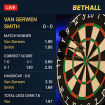 BetHall - Darts Betting - Sports Betting Online