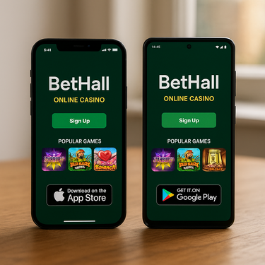 BetHall - Mobile Apps - iOS and Android Browser Gaming
